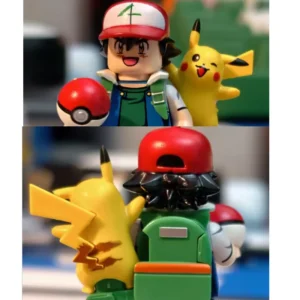 Briques de construction de figurines d’action pour animaux de compagnie