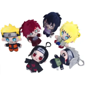 Porte-clés en peluche Naruto Shippuden – lot de 24 pièces