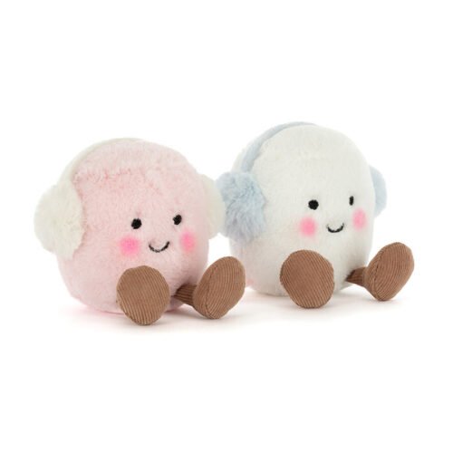 Peluche Amuseables Toastie Pink and White Marshmallows – Jellycat – Photo 1