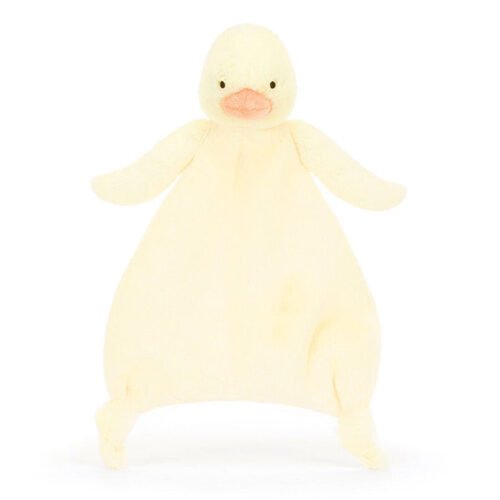 Doudou plat Jellycat – Bashful duckling – Photo 1