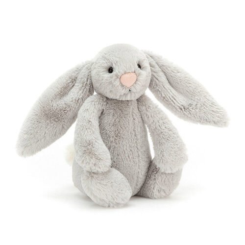 Peluche Lapin Bashful Silver Small – Jellycat – Photo 1
