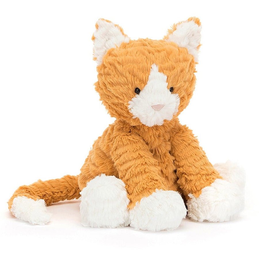 Peluche ginger cat Jellycat – Fuddlewuddle – Photo 1