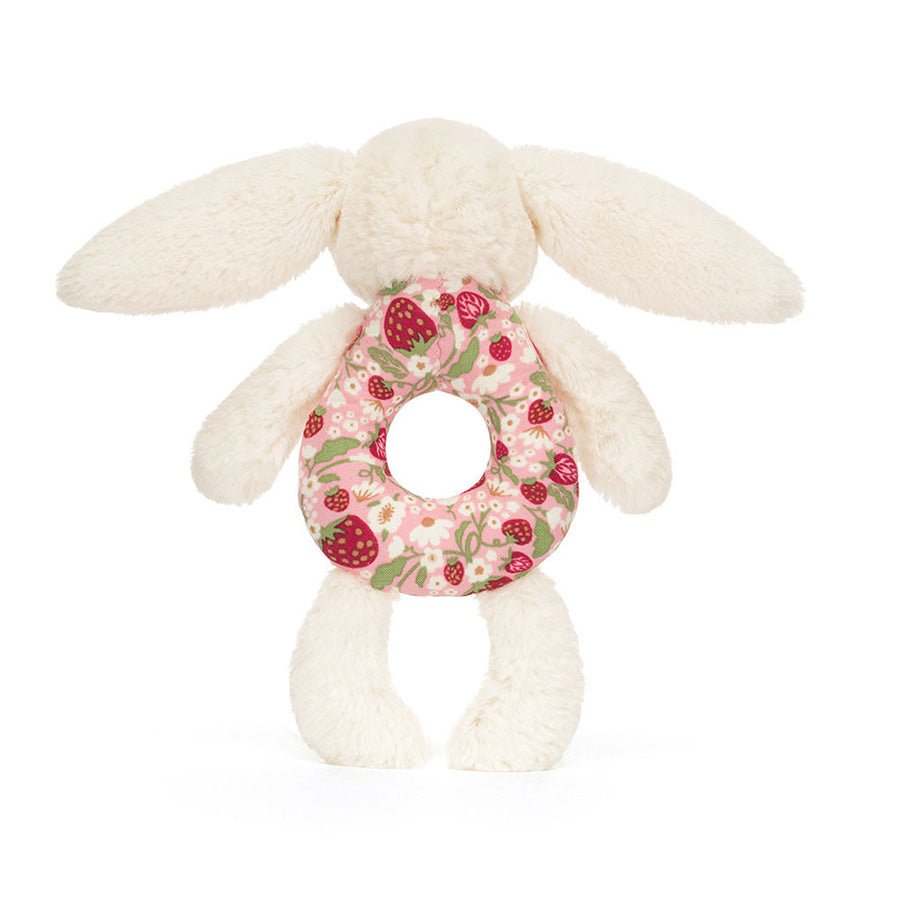 Hochet Lapin Jellycat – Blossom Cream Bunny ‘Berry’ – Photo 3
