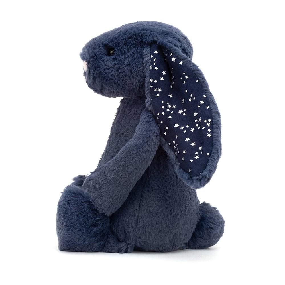 Peluche lapin Jellycat – stardust navy etoiles – Format moyen – Photo 2