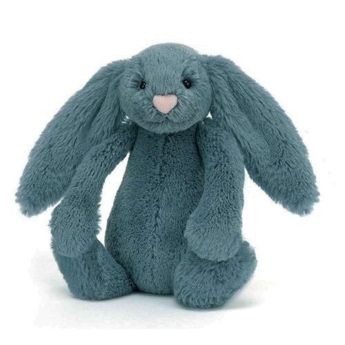Peluche lapin Jellycat – Dusky blue small – Photo 1