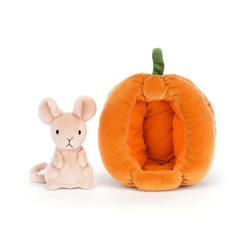 Peluche – Souris et sa Citrouille – Jellycat – Photo 2
