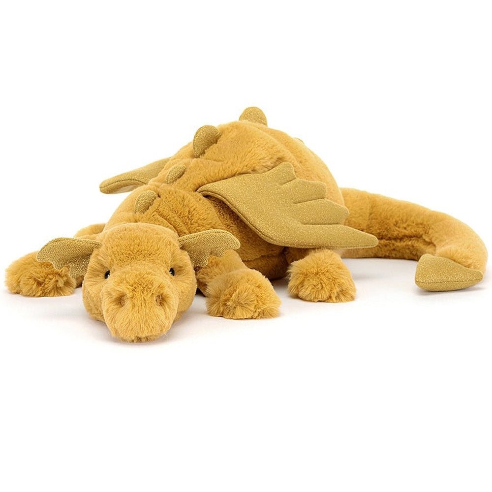 Peluche dragon golden – grand – Jellycat – Photo 1
