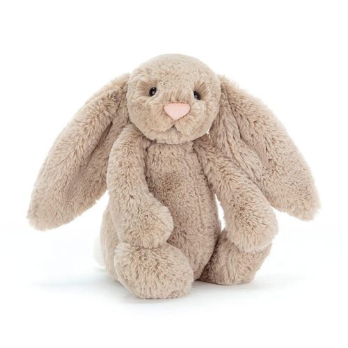 Peluche Lapin beige Bashful Medium – Jellycat – Photo 1