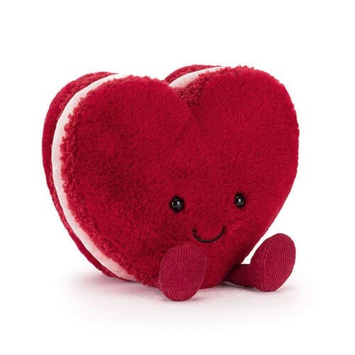 Peluche Amuseables Arlette Coeur Macaron – Jellycat – Photo 1