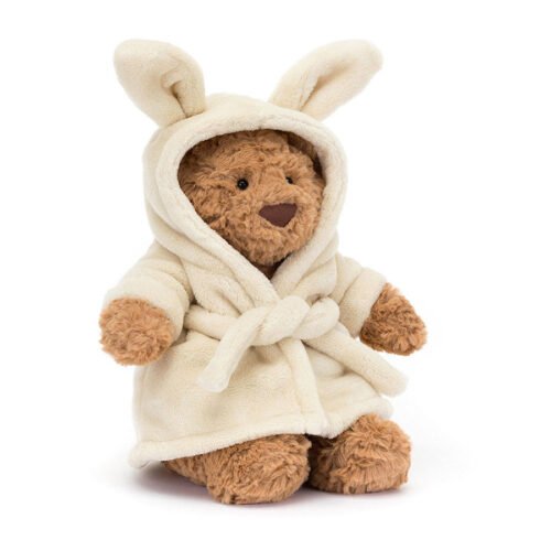 Peluche Bartholomew Bear Bathrobe Outfit – Jellycat – Photo 1