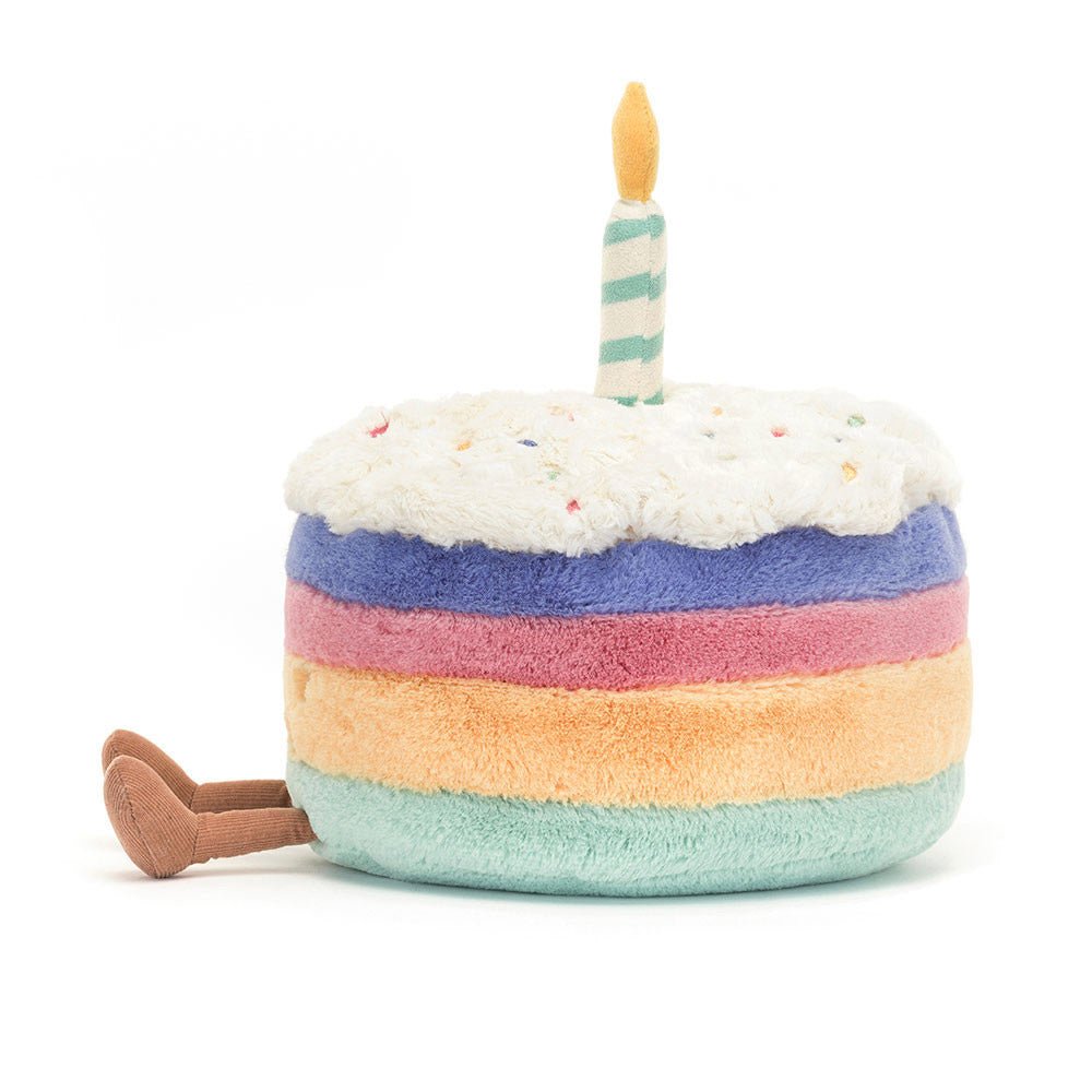 Peluche Gâteau d’anniversaire arc-en-ciel – Jellycat – Photo 2