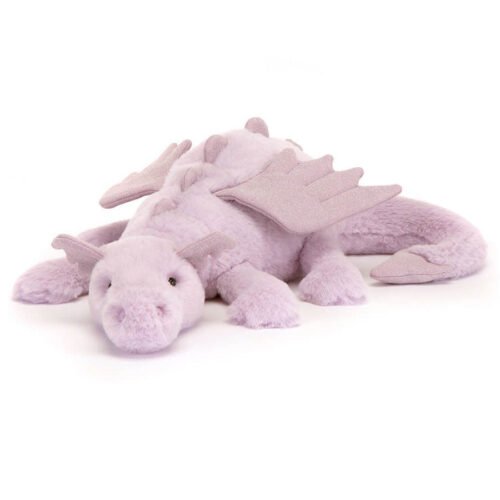 Peluche dragon Jellycat – lavender large – Photo 1