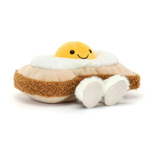 Peluche Oeuf sur toast – Amuseable Egglantine Jellycat – Photo 1
