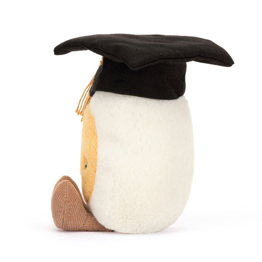 Peluche oeuf diplomé Jellycat – Amusable boiled egg graduation – Photo 2