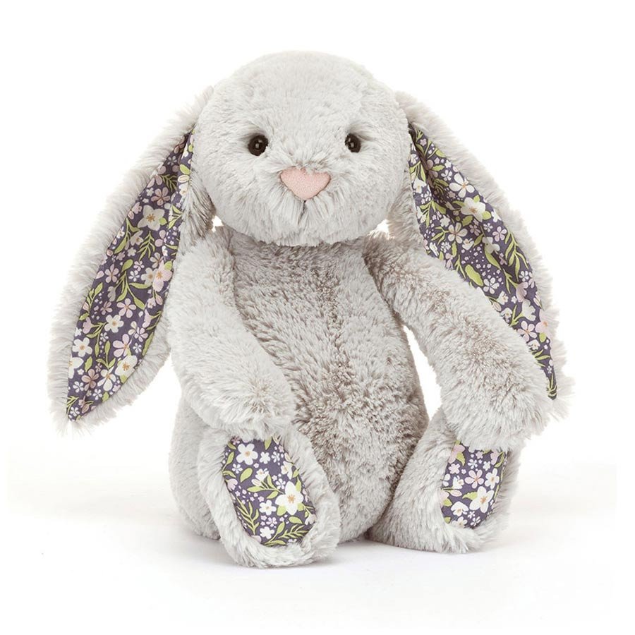 Peluche lapin silver blossom – Format moyen – Jellycat – Photo 1