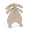 Peluche lapin beige Jellycat – Doudou plat – Photo 1