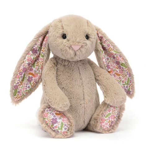 Peluche lapin beige blossom petal Medium – Jellycat – Photo 1