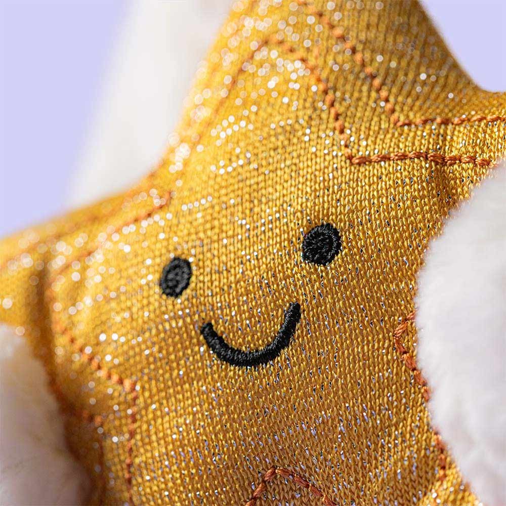 Peluche lapin crème avec étoile – Jellycat – Photo 2