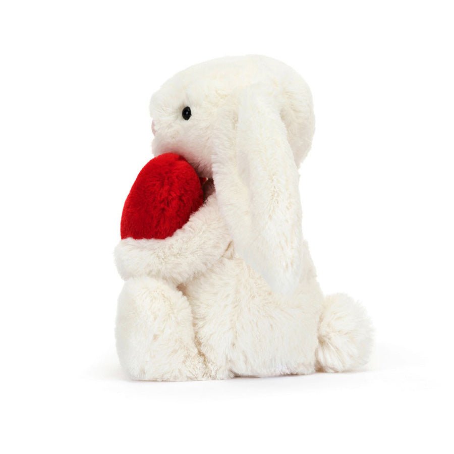 Peluche lapin blanc avec coeur – Jellycat – Photo 2