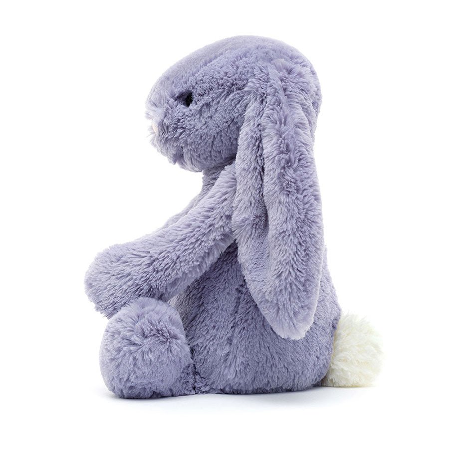Peluche lapin Bashful viola medium – Jellycat – Photo 2