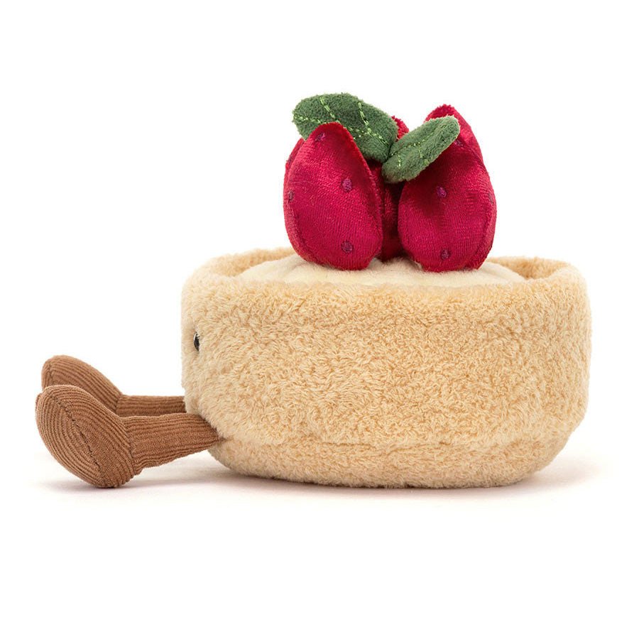Peluche tarte aux fraises ‘Fleurette’ – Jellycat – Photo 2
