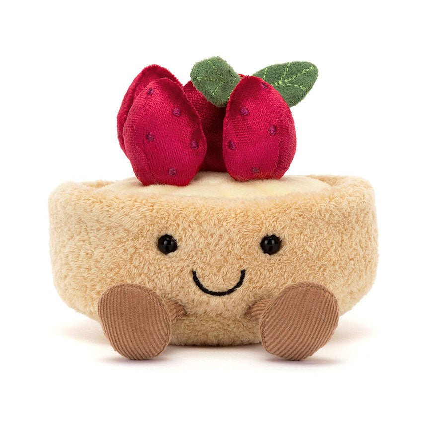 Peluche tarte aux fraises ‘Fleurette’ – Jellycat – Photo 3