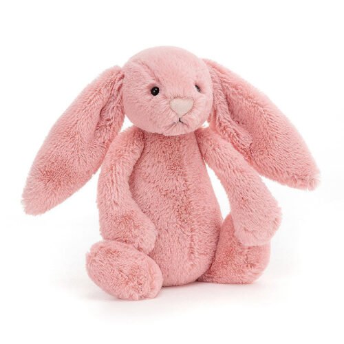Peluche Lapin rose petal – Jellycat – Bashful Small – Photo 1