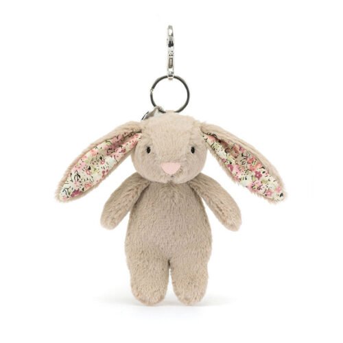Porte-clé lapin Blossom Beige – Jellycat – Photo 1