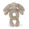 Jellycat -Hochet Lapin Beige – Photo 1
