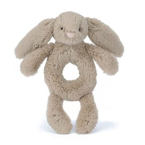 Jellycat -Hochet Lapin Beige – Photo 1