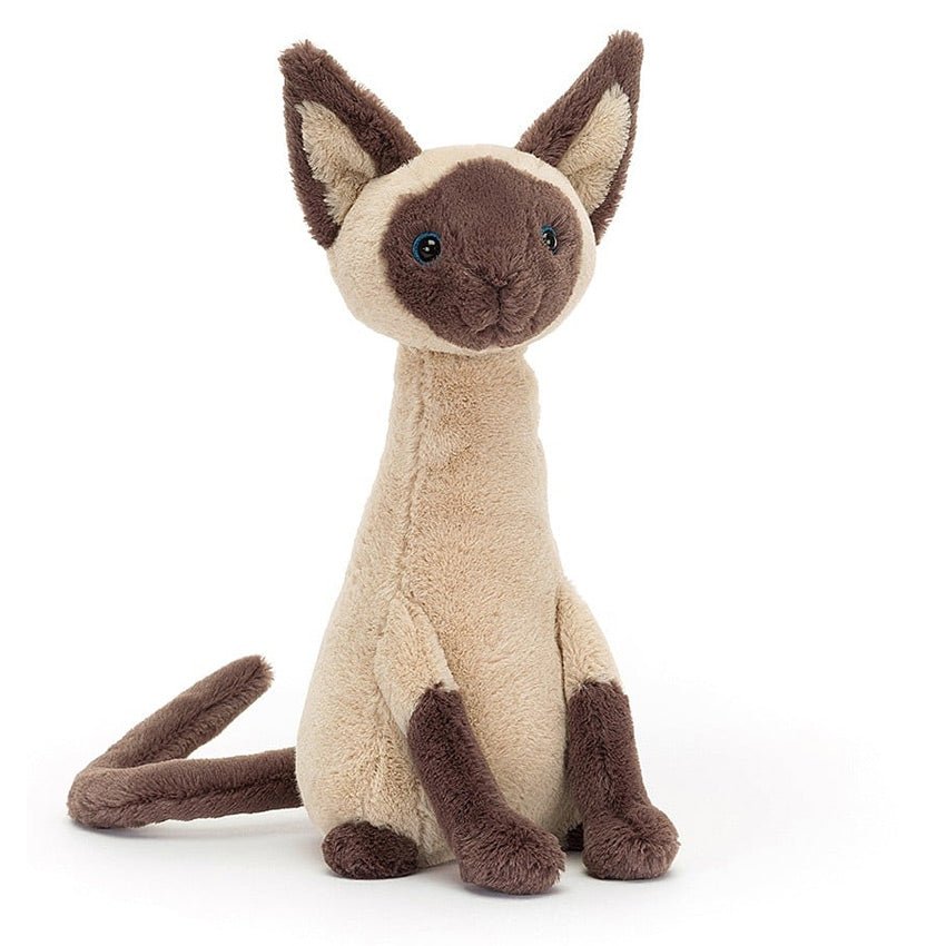 Peluche chat Siamese Jellycat – Iris – Photo 1