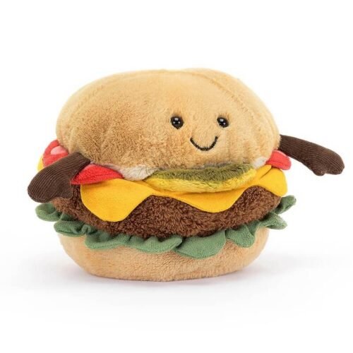 Peluche Burger Jellycat – Photo 1