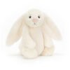 Peluche Lapin – Bashful Cream – Format moyen – Jellycat – Photo 1