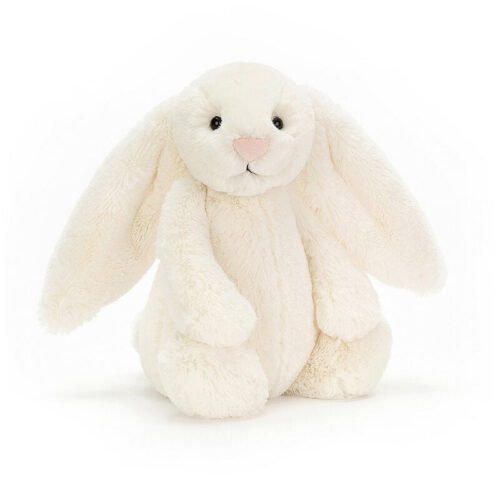 Peluche Lapin – Bashful Cream – Format moyen – Jellycat – Photo 1