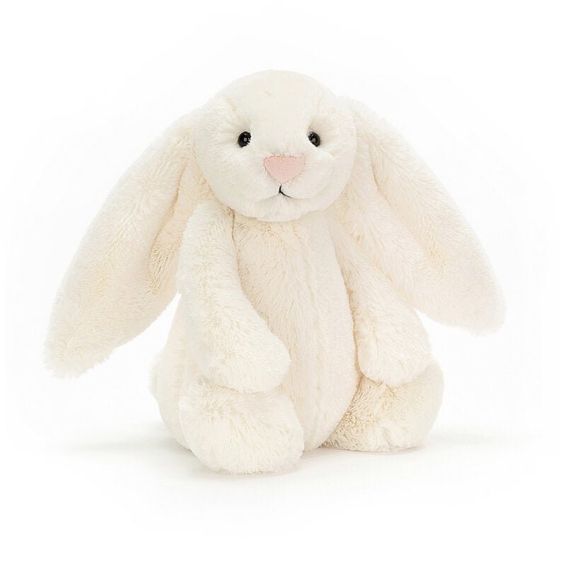 Peluche Lapin – Bashful Cream – Format moyen – Jellycat – Photo 1