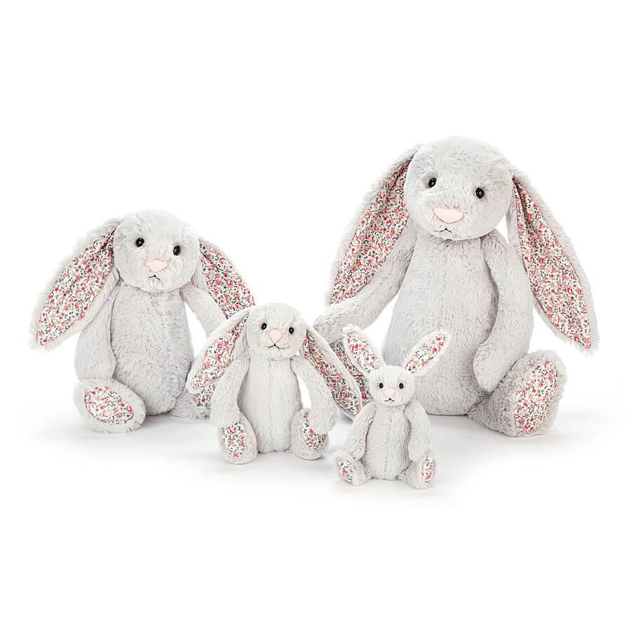 Peluche Blossom – Lapin gris – Petit format – Jellycat – Photo 3