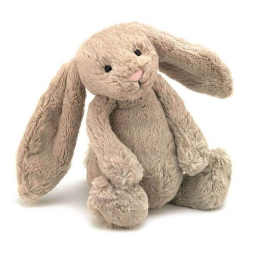 Peluche lapin beige – Jellycat – Bashful Small – Photo 1