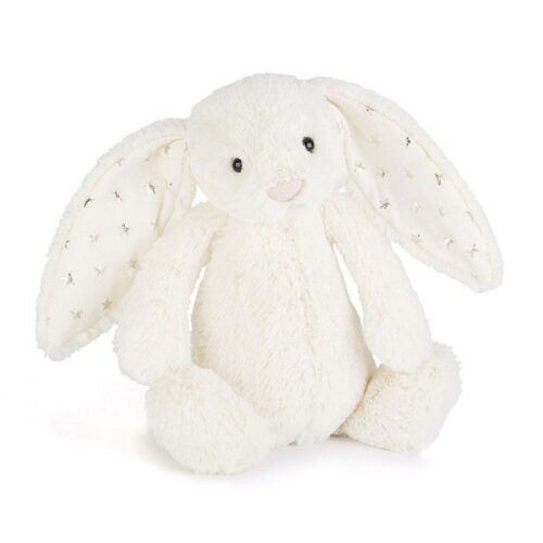 Peluche bashful – Lapin blanc étoiles small – Jellycat – Photo 1