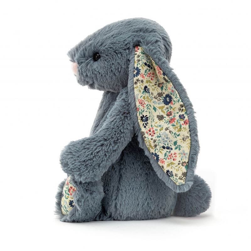 Peluche lapin dusky blue – Jellycat – Blossom medium – Photo 2