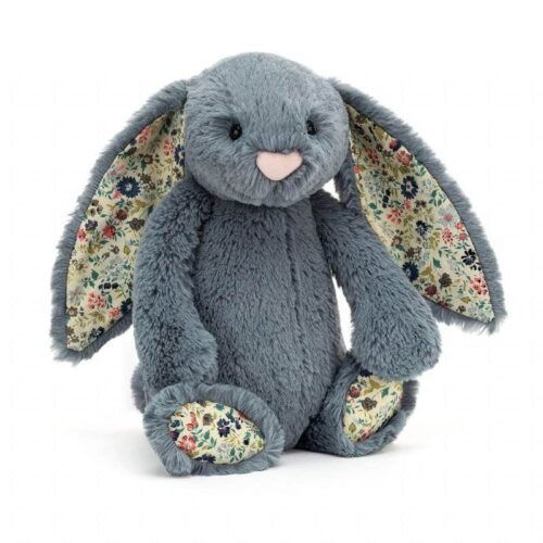 Peluche lapin dusky blue – Jellycat – Blossom medium – Photo 1
