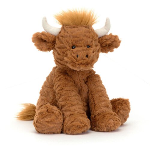 Peluche highland cow – fuddlewuddle Jellycat – Photo 1