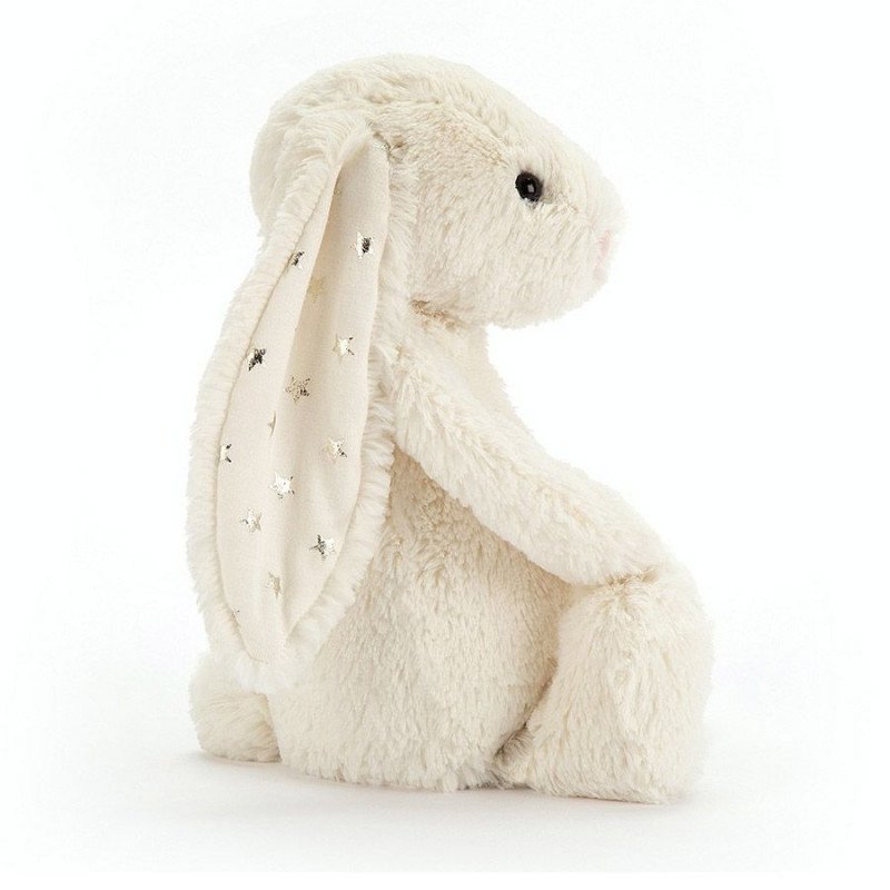 Peluche bashful – Lapin blanc étoiles small – Jellycat – Photo 2
