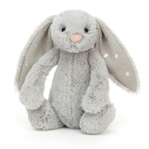 Peluche – Bashful Petit – Lapin gris étoiles – Jellycat – Photo 1